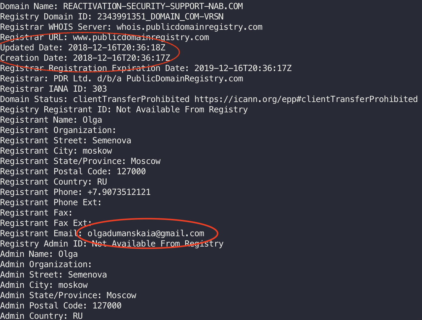 Results of the command: whois reactivation-security-support-nab.com